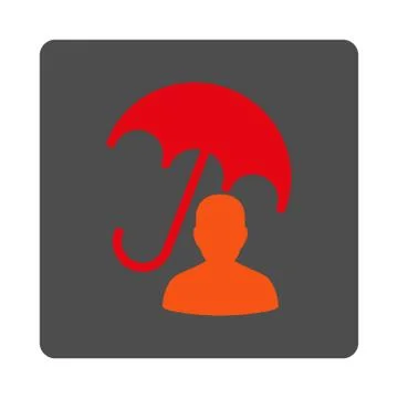 Patient Care Rounded Square Button 스톡 일러스트