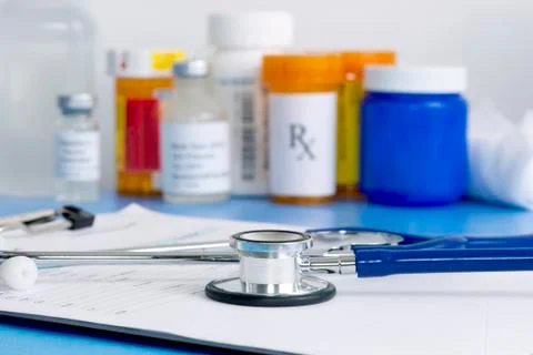 Patient chart Stock Photos