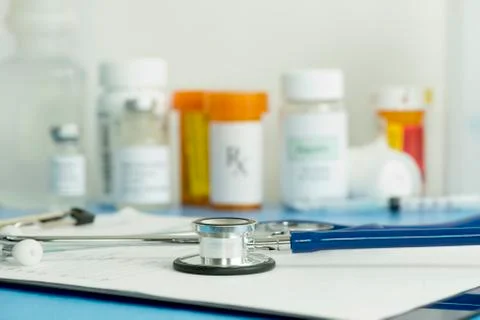 Patient chart Stock Photos
