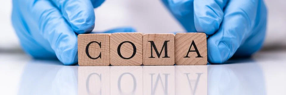 Patient Coma Therapy Stock Photos