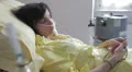 patient in hospital prays god with rosary - lung cancer - depression HD Footage