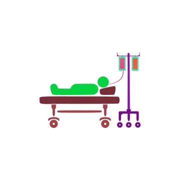 Patient Icon Vector Stock Illustration