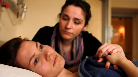 Patient laying down Stock Footage 3679035