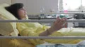 patient with oxygen tank - hospital - ill - illness - sick HD Footage
