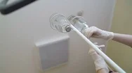 Patient Pov From Hospital Bed. A Person Receiving Saline Solution After Surgery. Stock Footage