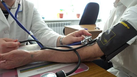 Patient At Reception With Endocrinologist Stock-Footage 94642348