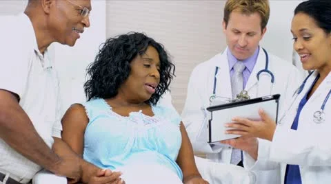 Patient Treatment Records Updated Tablet Technology Stock Footage