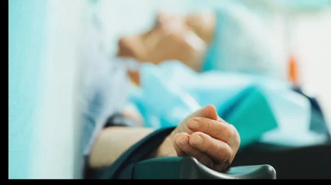 The patient is under anesthesia Stock Footage 52928928