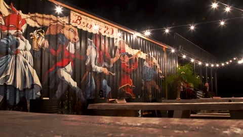 Patio Bar Stock Footage 252108187