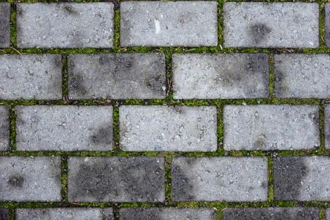 Patio brick pattern Stock Photos