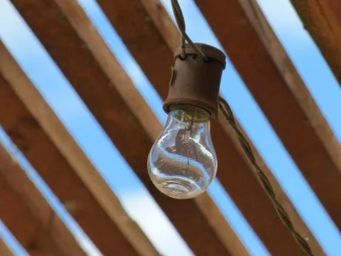 Patio Lighting Stock Photos