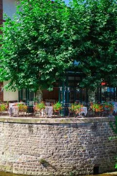 Patio in Spain Stock Photos