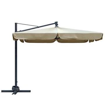 Patio umbrella, side view Stock-Illustration