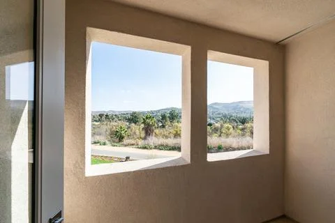 Patio with a view Stock Photos