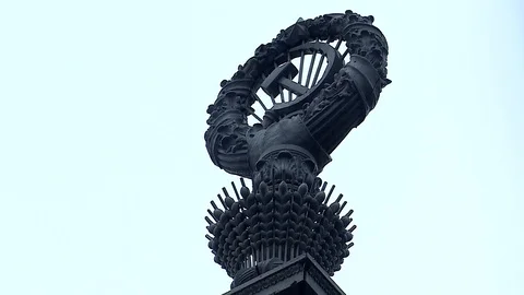 Paton Bridge Kiev Stock Footage 122773015