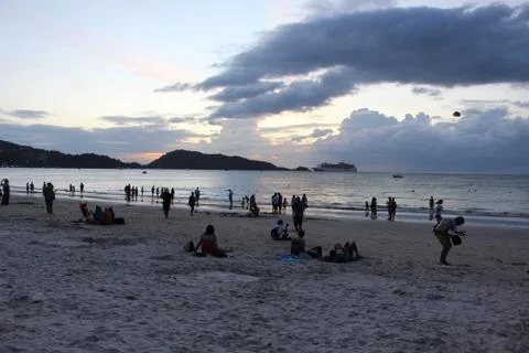 Patong beach Stock Photos