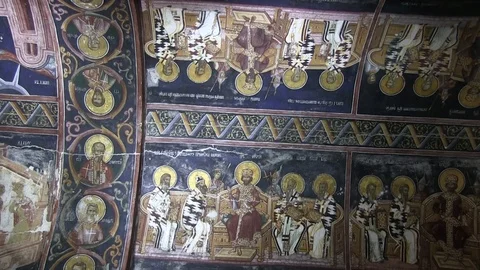 Patriarchal Monastery of Pec, Kosovo Stock Footage 101553638