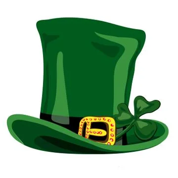 Patrick cap illustration Stock Illustration