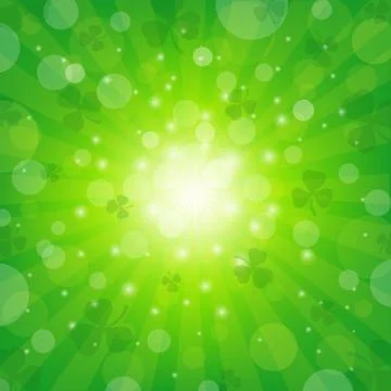 Patrick's day background Illustrazione stock