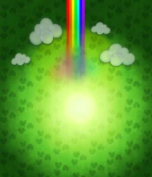 Patricks day background Stock-Illustration