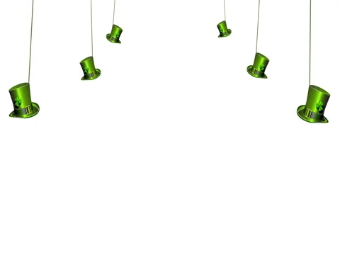 Patricks Day Hat Stock Footage 73106556