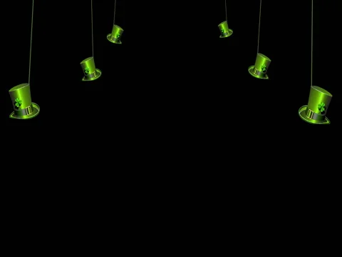 Patricks Day Hat Stock Footage 73106800