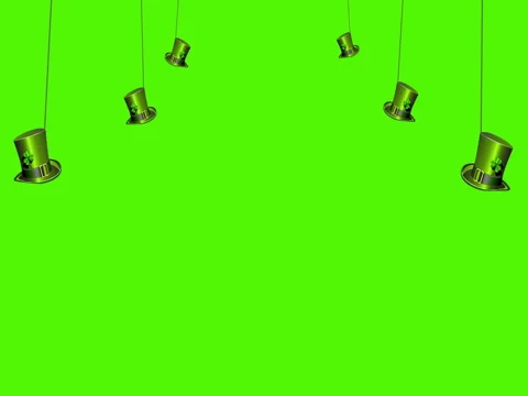 Patricks Day Hat Stock Footage 73106804