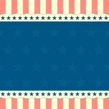 Patriotic background Stock Illustration