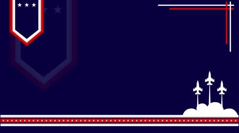 Patriotic background Stock Illustration