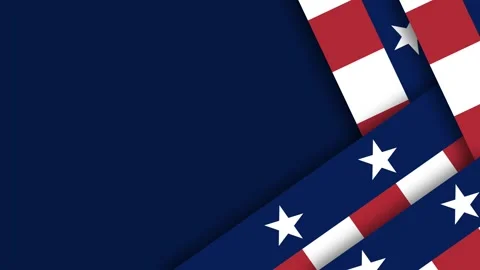 Patriotic Texas Flag Theme Background with Stars and Stripes. Stock Footage 340630956