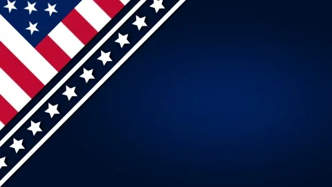 Patriotic US Flag Background Loop for First Responders Day and National Hol.. Stock Footage 341798609