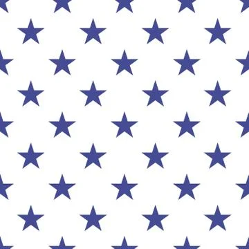 Patriotic USA seamless pattern Stock Illustration