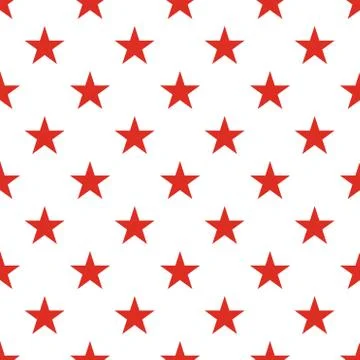 Patriotic USA seamless pattern Stock Illustration