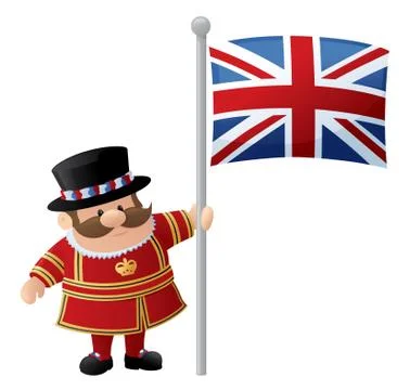 Patriotic yeoman Stock Illustration