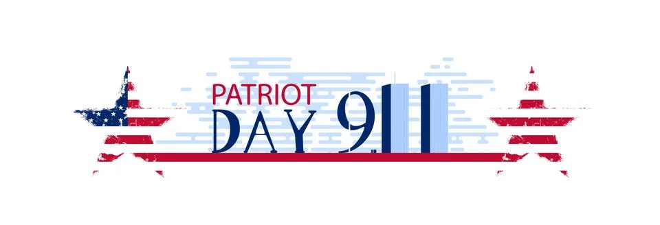 Patriot's Day. Stock Illustration