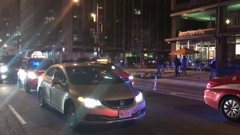 Patrol with lights on Stock Footage 72190667