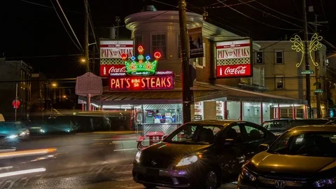 Pat's Steaks Philly TImelapse Vidéo 73025833