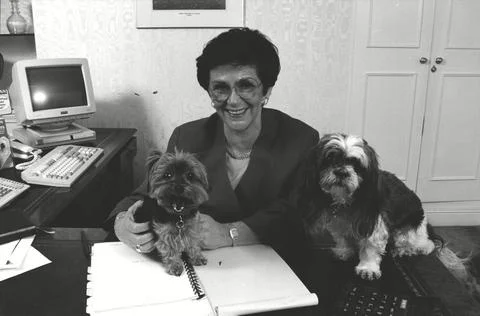 Patsy Bloom Business Woman Of The Year Winner. She Launched Pet Plan Pet Insuran Stock Photos