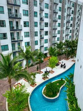 Pattaya Apartment Stock Photos