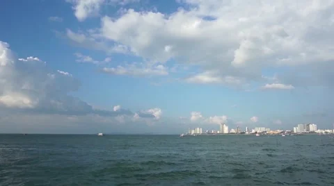 Pattaya Bay Stock Footage 59147114
