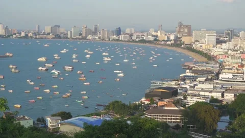 Pattaya Beach Stock Footage 220934272