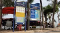 Pattaya beach map and information. HD Footage