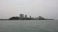 Pattaya City from boat. HD Footage