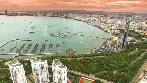 Pattaya City Stock Footage 79937854
