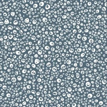 Pattern of 12 kinds of spots, different size Stock Illustration