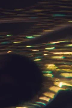 Pattern with absdtracte lights different colors on light background. Stock Photos