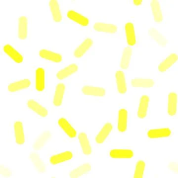 Pattern abstract background yellow tablets on white Stock Illustration