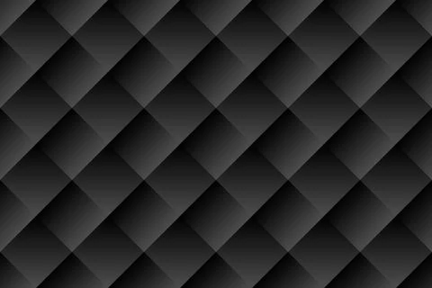 Pattern with Abstract Black square tile Illustrazione stock