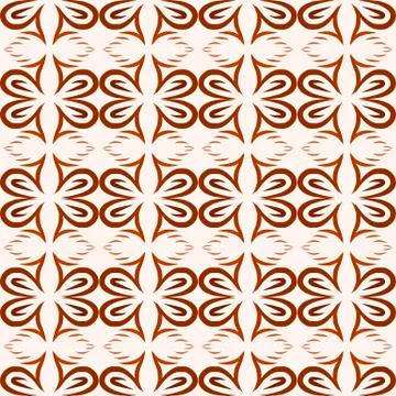 Pattern abstract flowers Stockillustratie