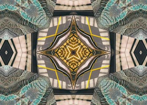 Pattern Abstract Fractal background Stock Illustration